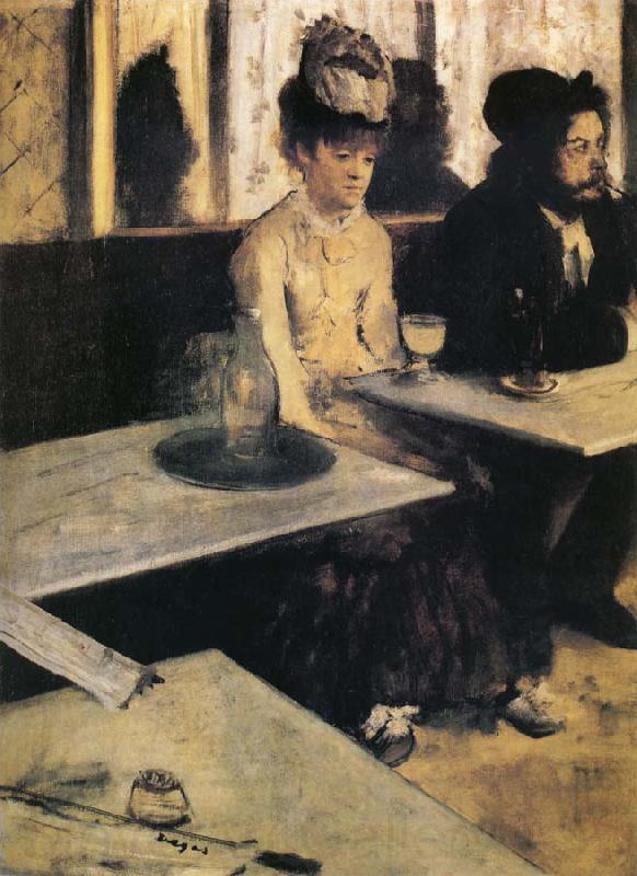 Edgar Degas Absinthe France oil painting art